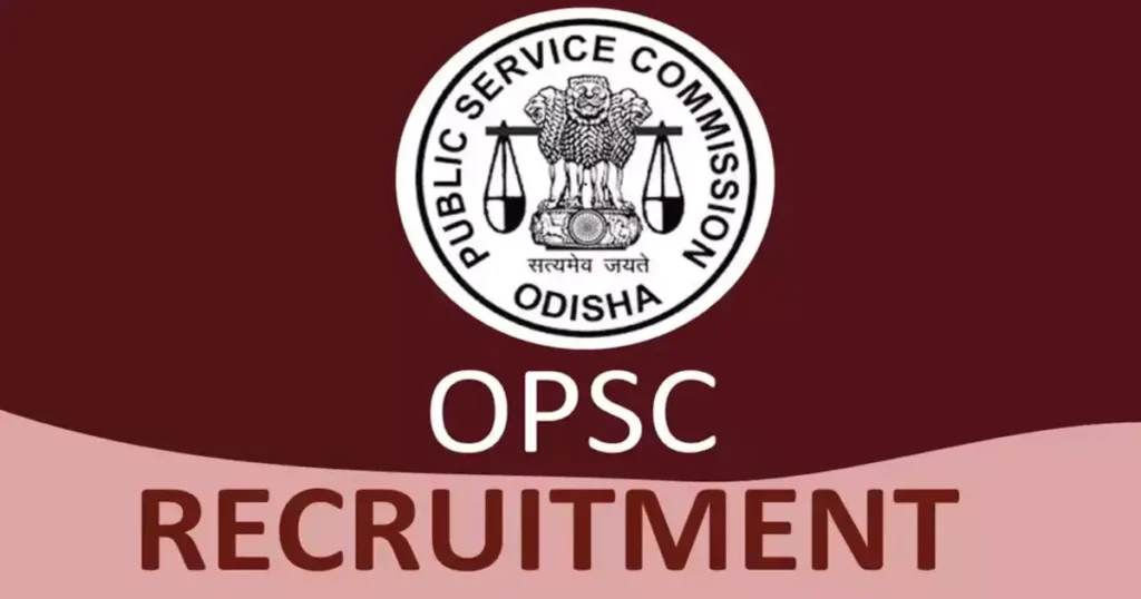 OPSC Assistant Professor Online Form 2024