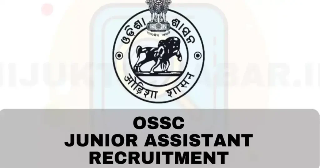 SSB Odisha Junior Assistant 2024 Online Form