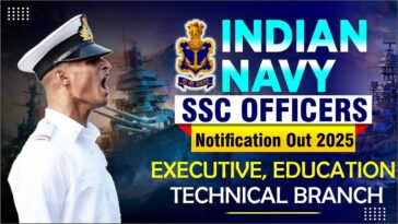 Indian Navy SSC Executive Notification 2025