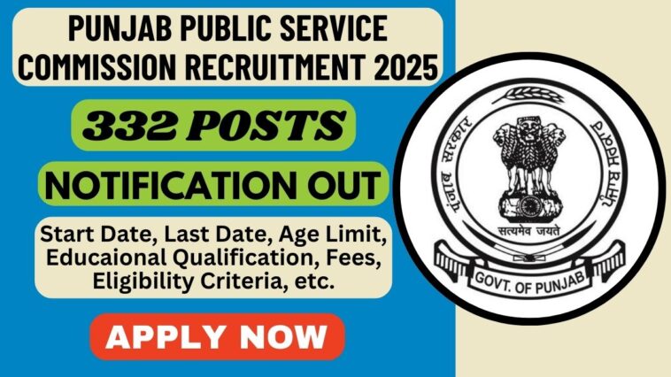 PPSC RECRUITMENT 2025