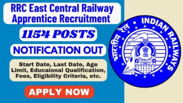 RRC East Central Railway Recruitment 2025