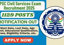 UPSC Civil Services Exam Recruitment 2025