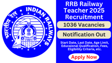 RRB Railway Teacher Recruitment